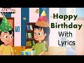 Happy birt.ay with lyrics  popular english nursery rhymes for kids