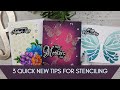 3 New Quick Tips For Stencils