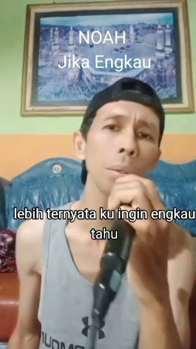 NOAH JIKA ENGKAU#karaoke lagu Noah jika engkau.