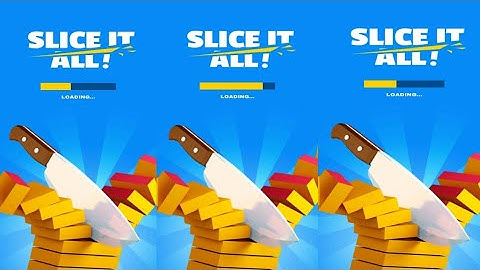 Slice it all relaxing 😎 Satisfying funny pandu Nayak Gaming max level relaxing satisfying slice