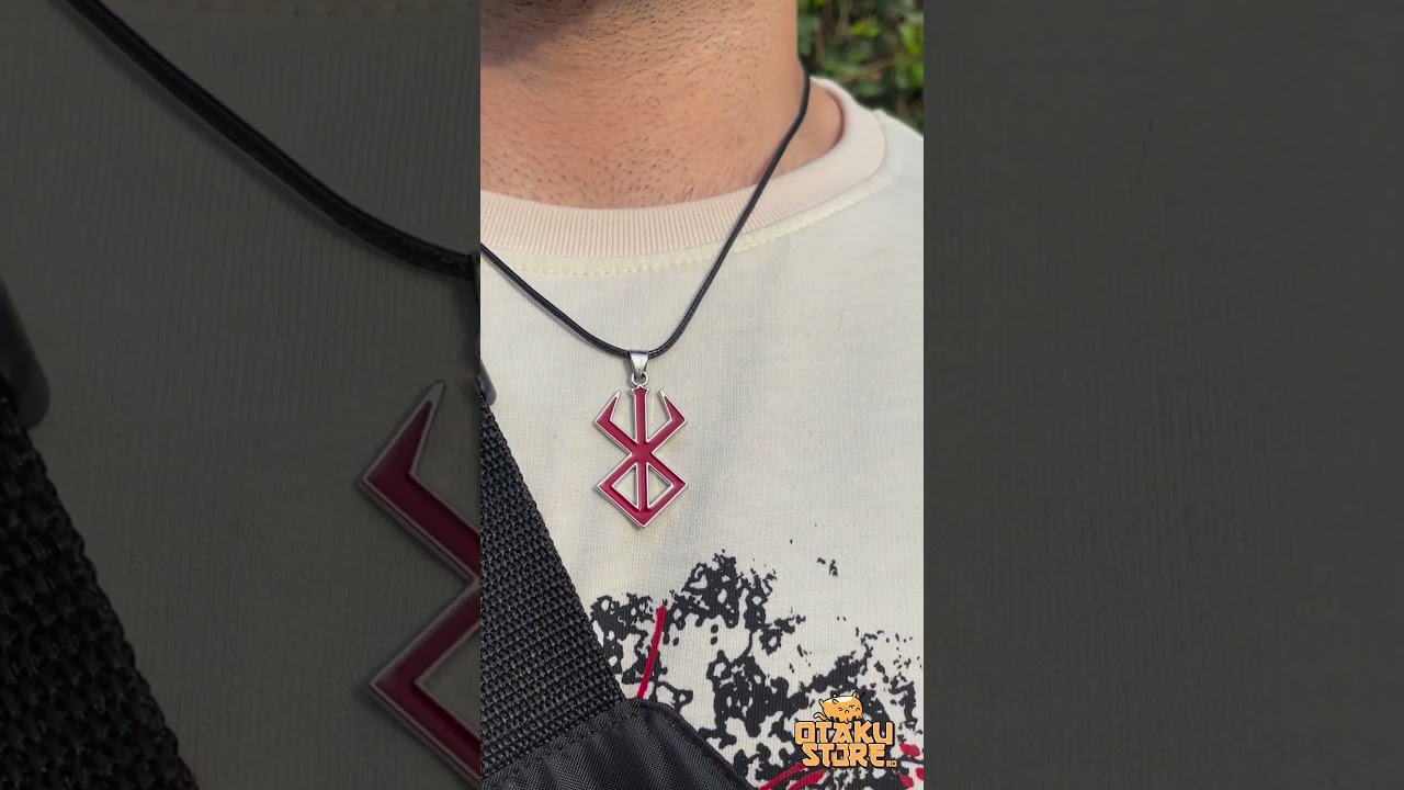 Poartă Simbolul Sacrificiului: Lănțișorul "Brand of Sacrifice" din Berserk! 🩸🗡️ 