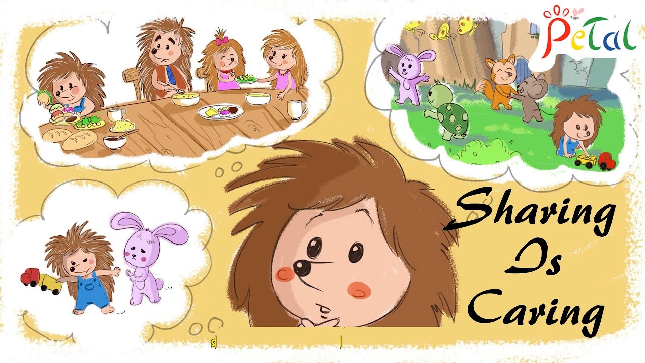 Sharing Is Caring 🌸🦔 | A Little Hedgehog’s Story with Petal