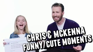 Chris Evans and Mckenna Grace Funny/Cute Moments