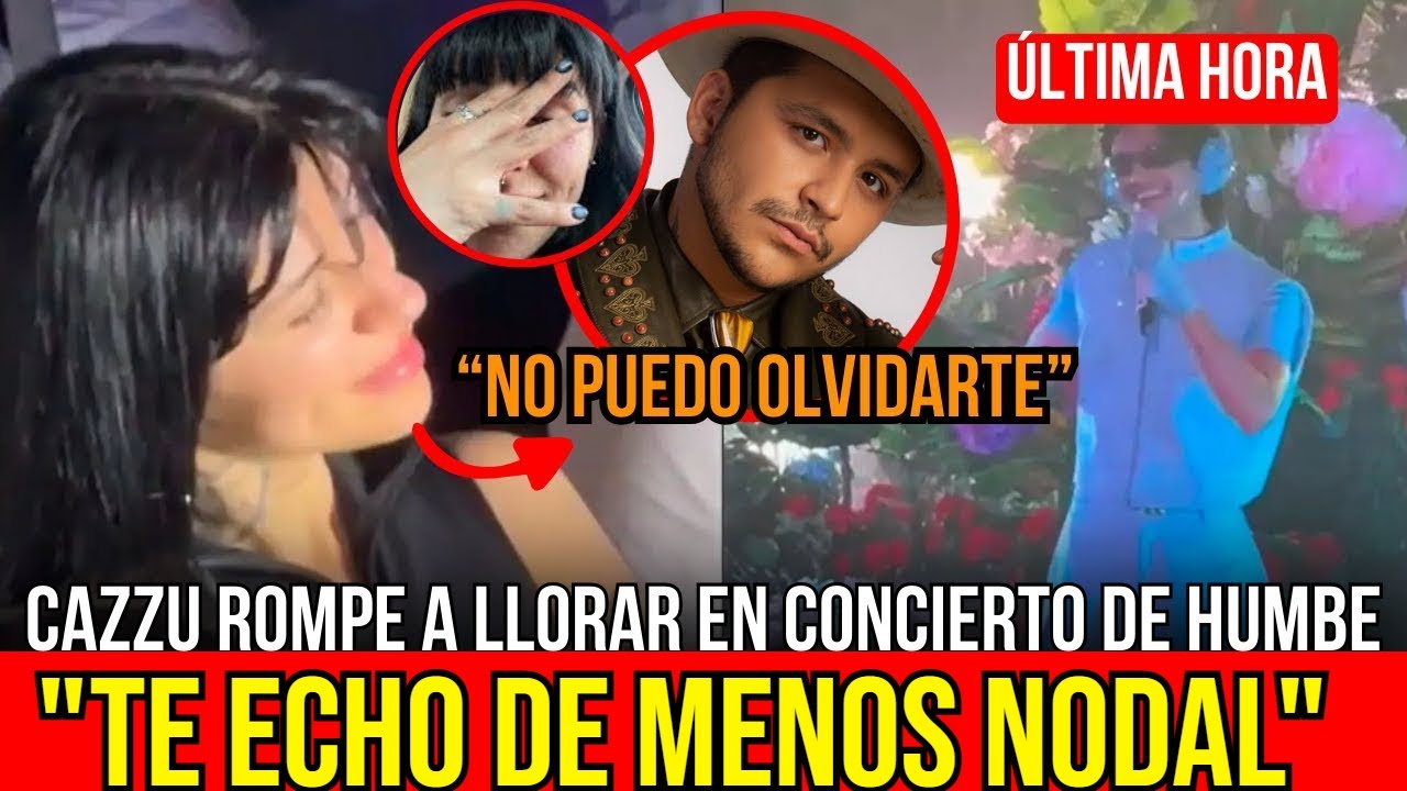 🔥💥 ¡Cazzu rompe en llanto en concierto! Confiesa que no puede olvidar a Nodal: “Todavía te quiero” 💔 - YouTube