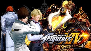 King Of Fighters (XIV/14) Final Boss Story Mode Gameplay (PS4)