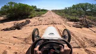 Cyclekart tuning run.