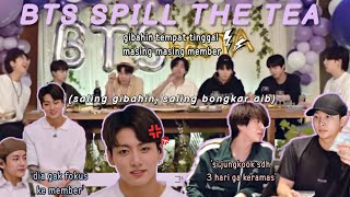 BTS SPILL THE TEA (BONGKAR AIB MEMBER) | BTS Funny Moments (Sub Indo)
