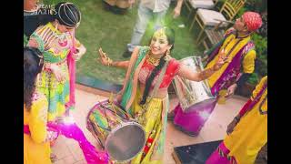 Viah Di Raunak -Dhol Nachde Ne Traditional Punjabi Wedding Song Featuring the Bride and Dhol Ensembl screenshot 5