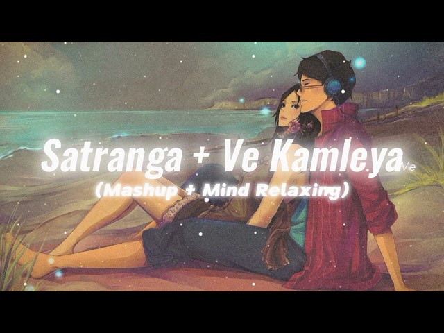 Satranga x Ve Kamleya Mashup || Mind Relaxing || by aMe || #viral #trending class=