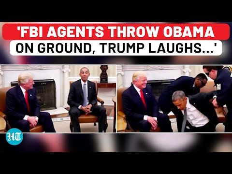 FBI Agents Throw Obama On Ground Arrest Him As Trump Laughs President S AI Video Amid Epstein Row