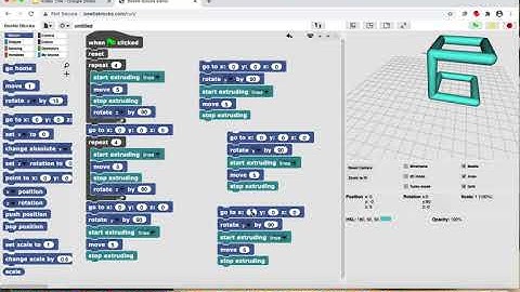 Draw a Cube (Beetle Blocks)