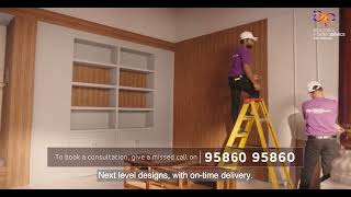 Vera level interiors, delivered on time by Beautiful Homes Service! | Telugu