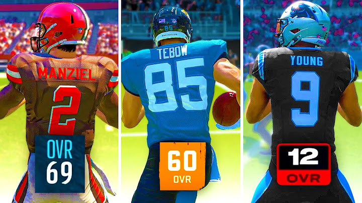 Scoring With The Worst Overall In Every Madden!