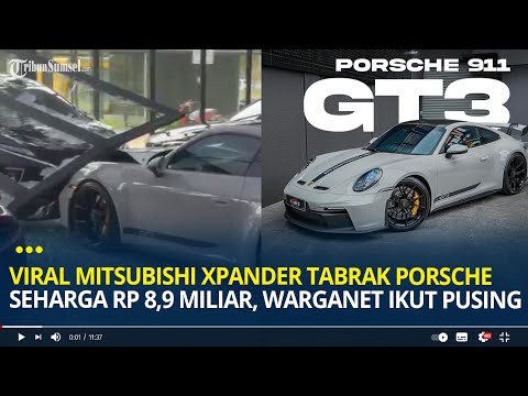 Viral Mitsubishi Xpander Tabrak Porsche Seharga Rp 8,9 Miliar di Showroom, Warganet Jadi Ikut Pusing