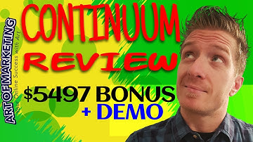 Continuum Review 🔄Demo🔄$5497 Bonus🔄Continuum Review Jono Armstrong🔄🔄🔄