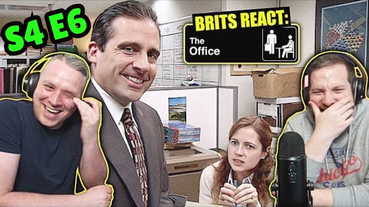 British Guys HILARIOUS The Office Reaction | Season 4 Episode 6 (Launch Party Part 2)