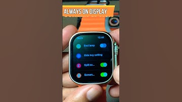 T800 ultra smart watch always on display / how to set always on display in t800 ultra #t800ultra