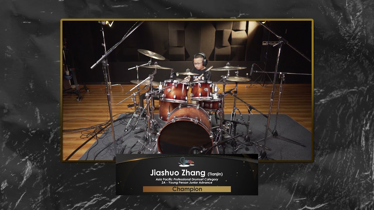 Asia Pacific Drummer Competition 2021 Professional Drumset Cat.2A Champion