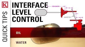 2 Adjustments for Accurate Interface in Liquid Level Control Dump Valves & Trunnions