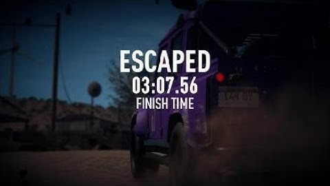 Need for Speed™ Payback- Reach escape point - Land Rover
