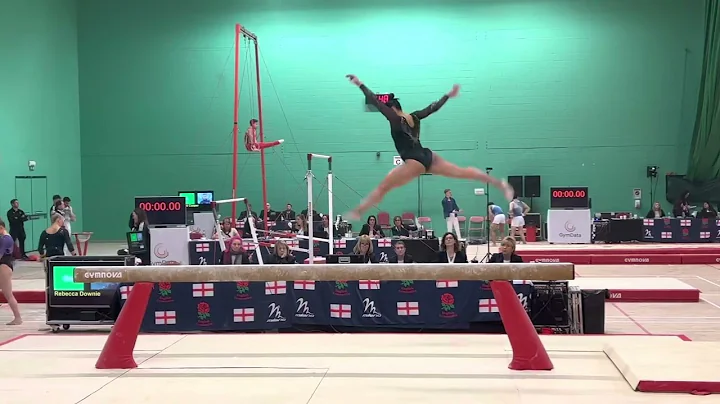Becky Downie Beam - 2022 English Championships