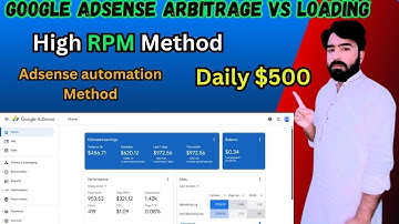 Adsense Arbitrage vs Loadings safe Method 100% Safe Method Earn