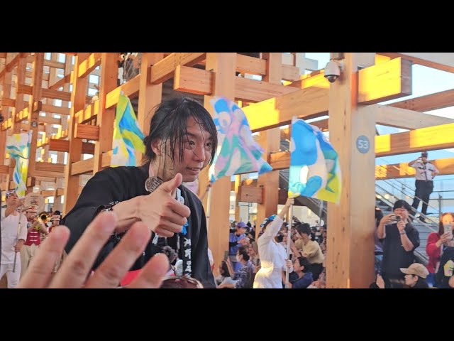 フラッグパレード 大阪・関西万博万博最終日 - YouTube