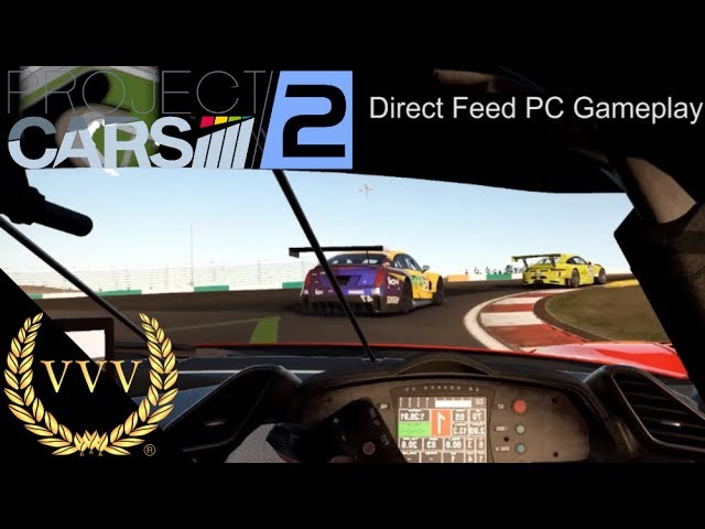 Project Cars 2 E3 PC Direct Feed Controller Gameplay