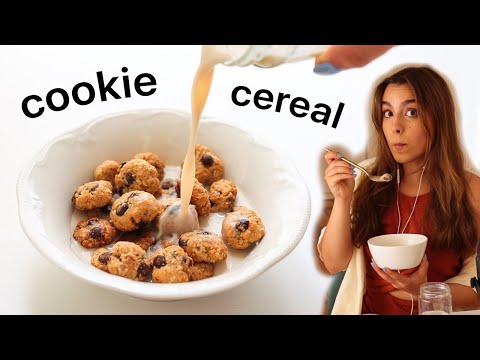 Making Cookie Crisp Cereal and Answering Questions