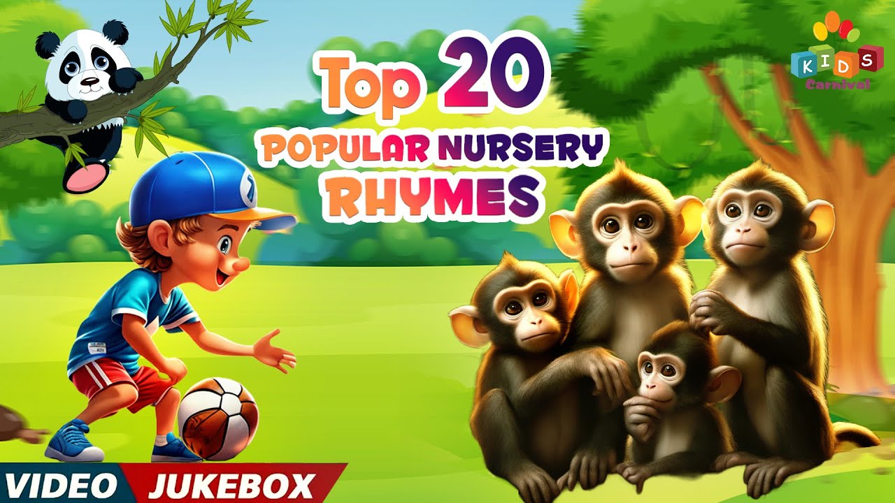 Non-Stop Nursery Rhymes For Kids I Kids Songs For Dance I Fun Learning ...