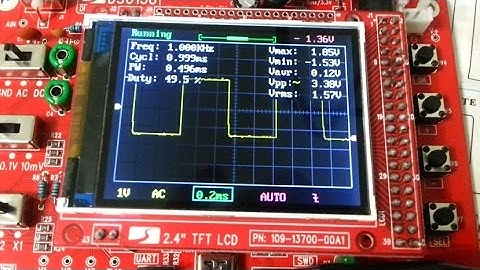 Do it yourself Oscilloscope kit DSO138