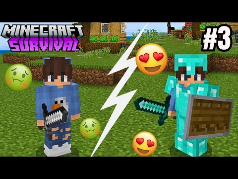 I made full diamond armour in Minecraft Survival Series #3 #minecraft # ...