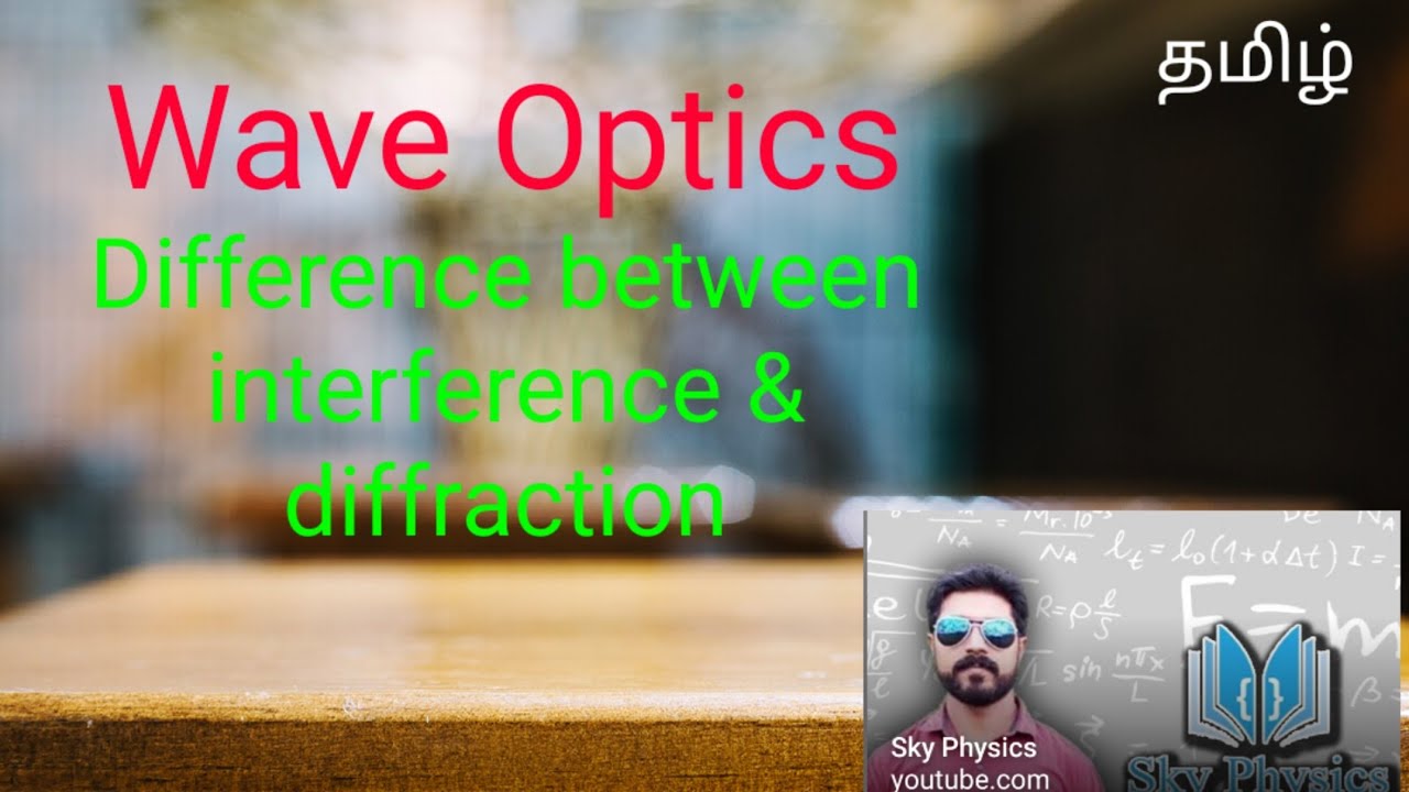 Interference and diffraction ||difference||Wave Optics ||STD 12 Physics ...