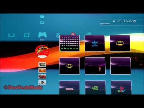 PS3 XMB Research - Custom Boot Animations and Sparkles (Modded  custom_render_plugin) 