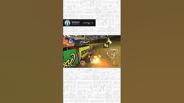 I mean I blocked the red shell but..... [Mario Kart 8 Deluxe]