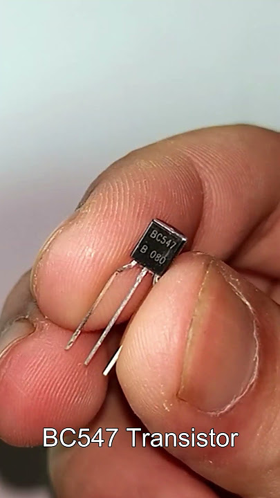 BC547 Transistor | Showrob Electronics Project
