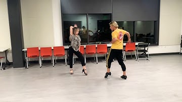 💥SAMBA💥 Open Gold routine for students by Oleg Astakhov and Kristina Androsenko