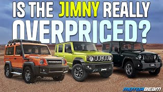 Jimny vs Thar vs Gurkha - Price Analysis | MotorBeam