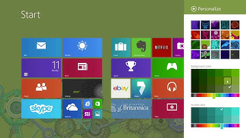 Windows 8.1 - How to Change the Start Screen Background