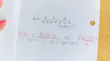 7.5 Solving Rational Equations pt1