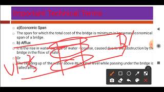CE4I-Technical terms of bridge
