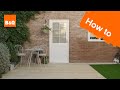How to build a ground-level deck How to build a ground-level deck