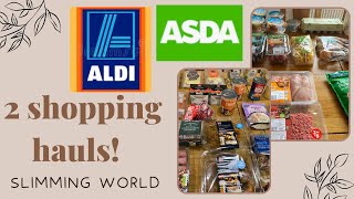 Slimming World Aldi & Asda weekly haul slimmingworld weightloss