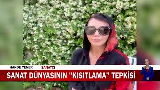 Hande Yener  #müziksusmasın diyor.   (Kanal D Haber)