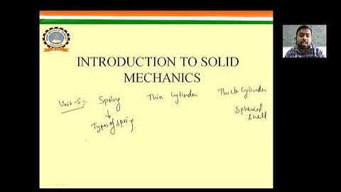 Lecture 16 Stress : An Introduction