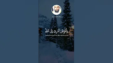 وافوض امري الى الله ان الله بصير بالعباد خالد الجليل قران كريم خالد الجليل 