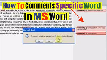 MS Word 2010 - How to use or insert comments in a document in Urdu/Hindi
