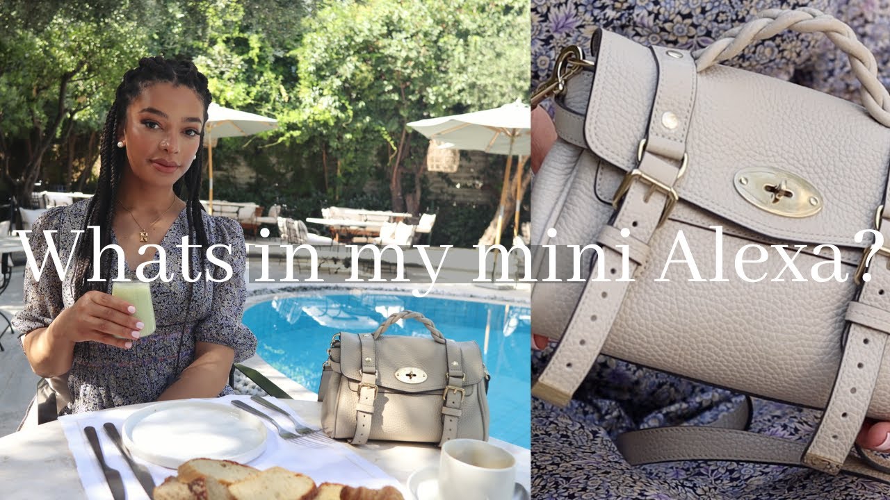 Wear and tear mini Alexa + in my bag -