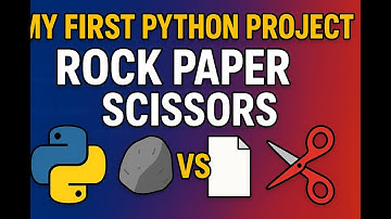 Rock Paper Scissors Game in Python | Mini Project for Beginners 2025
