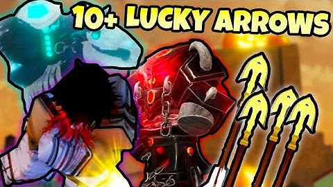 [YBA] Trying to get LIMITED HW Skins with *10+ LUCKY ARROWS*...